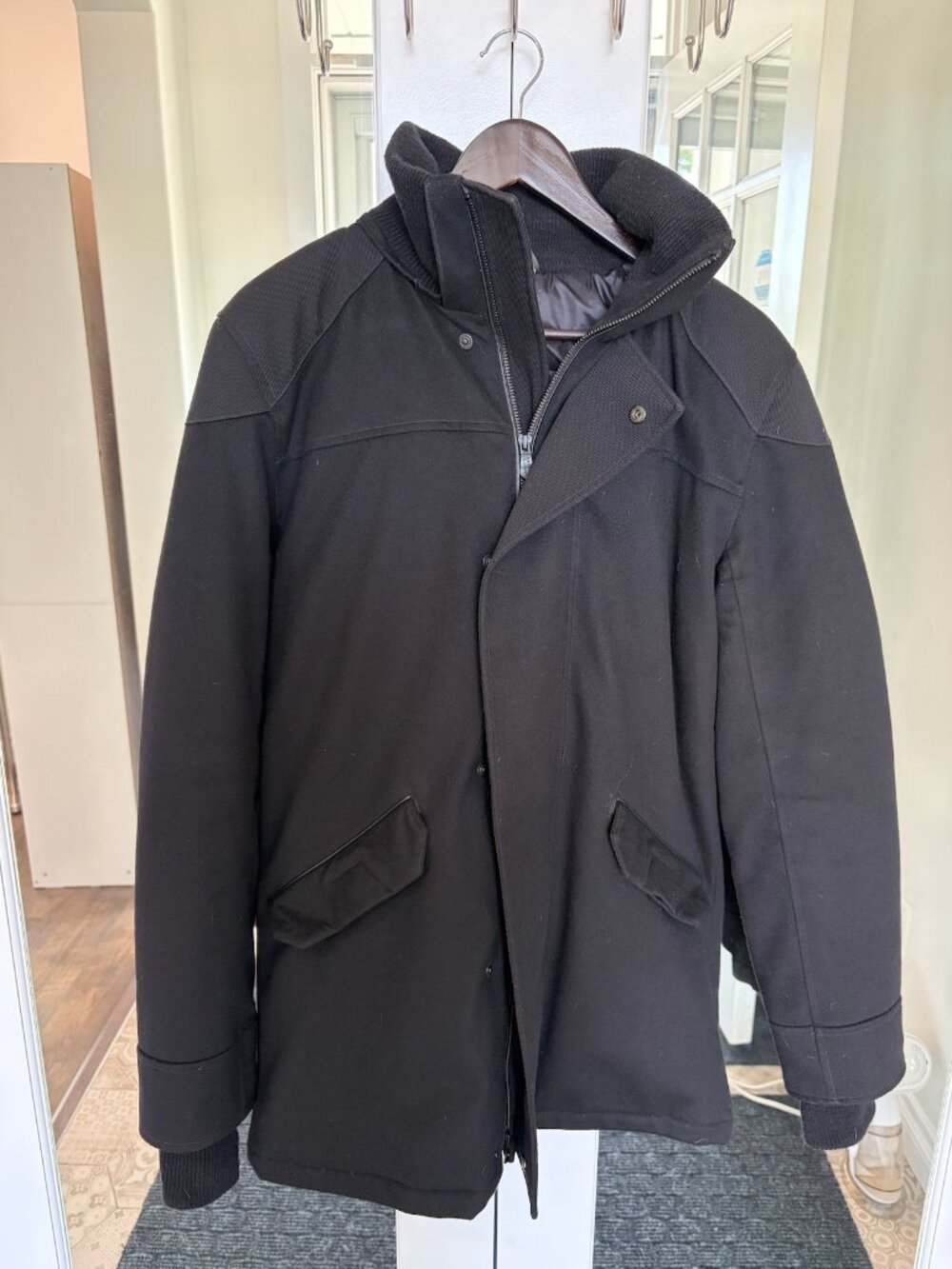Canada Goose Branta Loro Piana Wool Winter Jacket (Men's Size M)